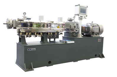 The Structure and Working Characteristic of Twin Screw Extruder